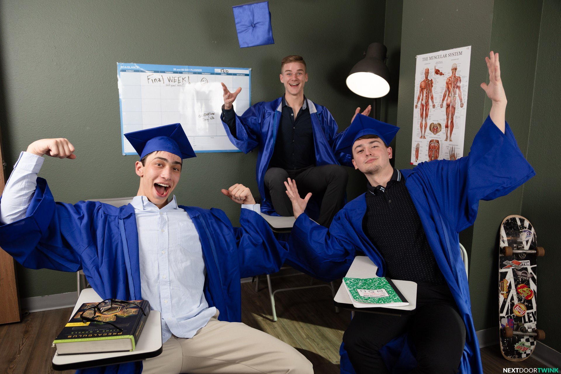 Graduation fuck twink sex gay porn